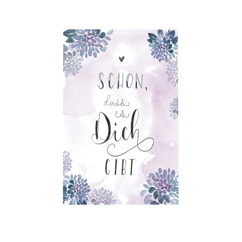 Postkarten Nachricht an dich