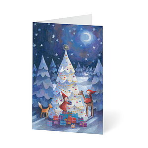 UNICEF Grusskarte Weihnachtsabend