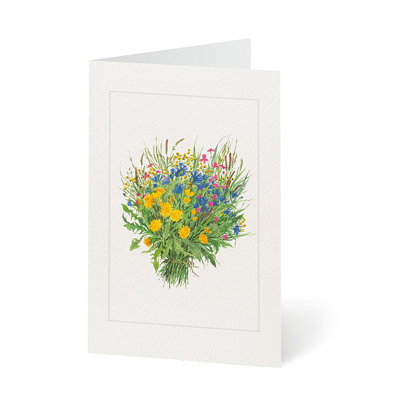 Malerische Blumensträuße