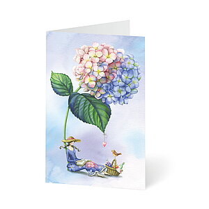 UNICEF Grusskarte Phantasiewelt