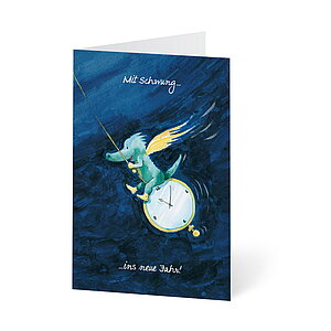 UNICEF Grusskarte Tabaluga