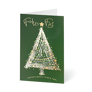 UNICEF Grusskarte Sternenzauber