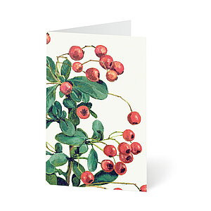 UNICEF Grusskarte Vintage Blüten