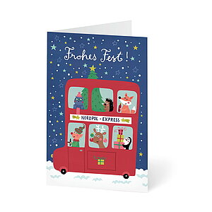 UNICEF Grusskarte Weihnachtsmix