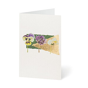 UNICEF Grusskarte Minikarten Goldene Zeiten