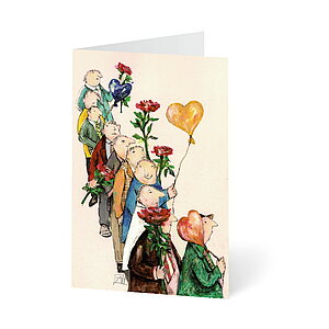 UNICEF Grusskarte Herzliche Grüße