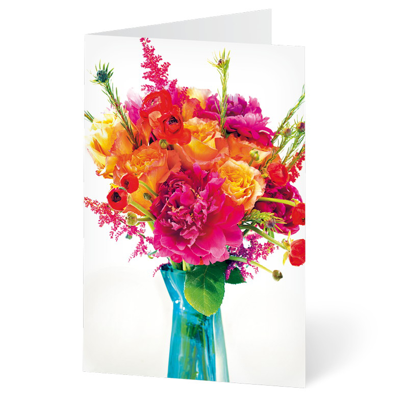 Blumensträuße der Maler Renoir und Van Gogh